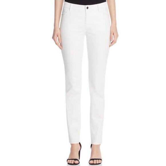 Lafayette 148 New York Pants - Lafayette 148 New York Thompson White Primo Denim Pants Size 6